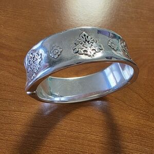 Brighton Fleur De Lis Hinged Bangle